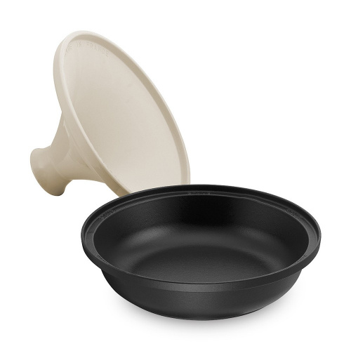 Тажин STAUB, диаметр 28 см, черный/кремовый на VALLES.TOP