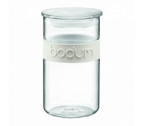Банка Bodum Presso для хранения белая 1 л на VALLES.TOP