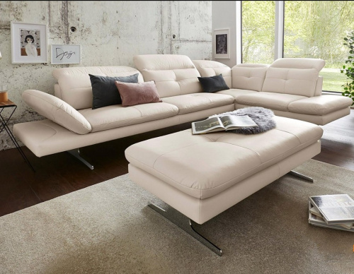 Диван Gala Collezione Dana угловой в натуральной коже на VALLES.TOP