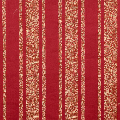 Ткань Galleria Arben Exclusive MOSAIC STRIPE 83 RED на VALLES.TOP