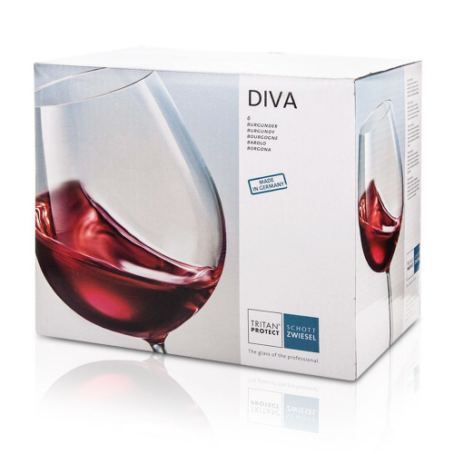 Набор Schott Zwiesel Diva бокалов для воды и красного вина, 6 штук, 612 мл на VALLES.TOP