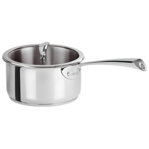 Крышка CRISTEL Casteline fixed handle плоская, с ручкой из нержавеющей стали, диаметр 26 см на VALLES.TOP