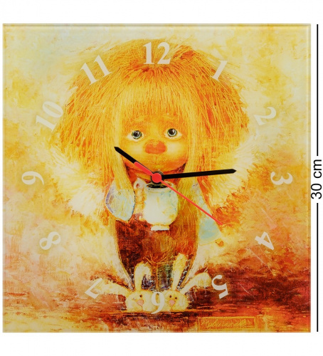 Часы Artangels Ангел теплого дома, 30х30 см на VALLES.TOP