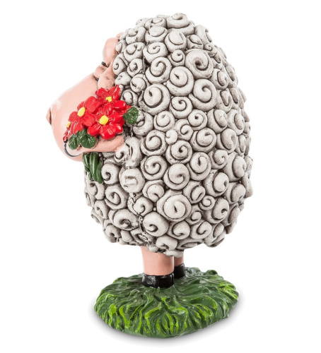 Фигурка The Comical World of Stratford Овечка с букетом RV-358 малая на VALLES.TOP