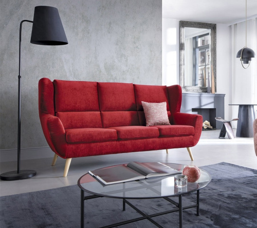 Диван Gala Collezione Forli трехместный в ткани на VALLES.TOP