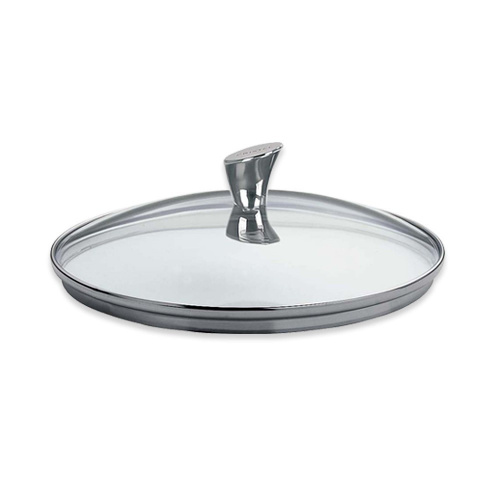 Крышка CRISTEL Casteline fixed handle выпуклая, с ручкой из нержавеющей стали, диаметр 24 см на VALLES.TOP