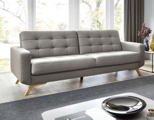 Диван Gala Collezione Fiord трехместный в коже на VALLES.TOP