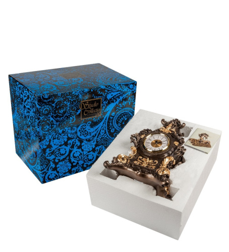 Часы Veronese WS-615/2 каминные в стиле барокко на VALLES.TOP