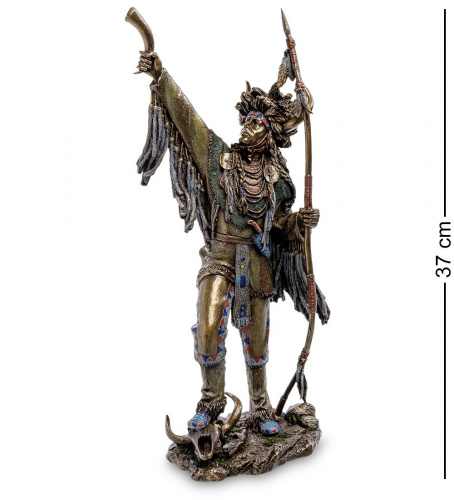 Статуэтка Veronese Индейский вождь WS-439 на VALLES.TOP