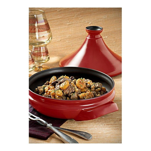 Тажин Ceraflame Terrine, 1.8л, цвет красный на VALLES.TOP