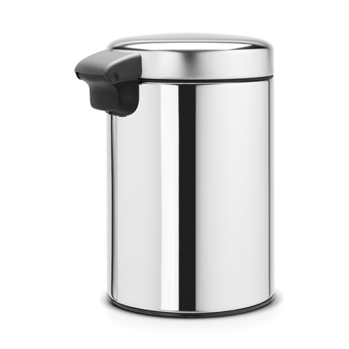 Бак Brabantia newicon мусорный, настенный, стальной полированный, 3 л на VALLES.TOP