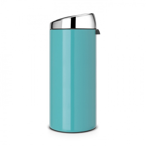 Бак Brabantia Touch Bin New мусорный, лазурно-синий, 30 л на VALLES.TOP