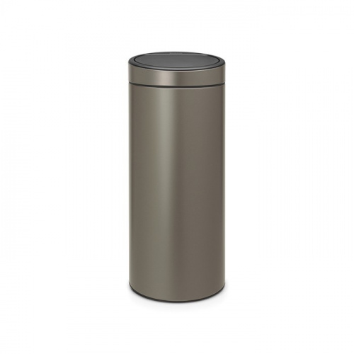 Бак Brabantia Touch Bin New мусорный, платиновый, 30 л на VALLES.TOP