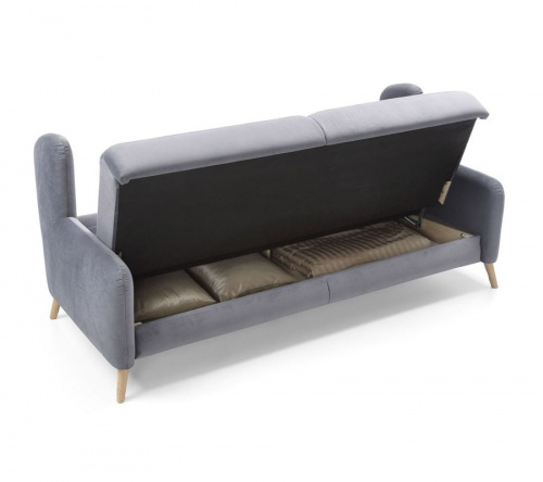 Диван-кровать Gala Collezione Aneto трехместный в ткани на VALLES.TOP