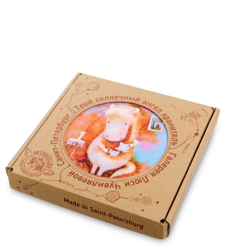 ANG- 38 Магнит "Утренний чай" 10х10 на VALLES.TOP