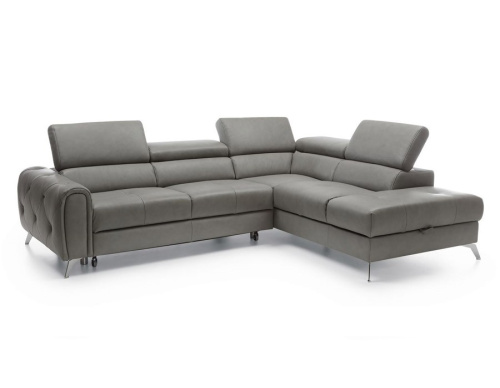 Диван Gala Collezione Camelia угловой в коже на VALLES.TOP