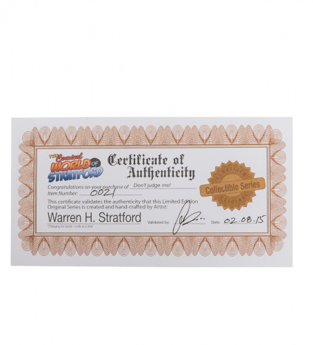 Статуэтка The Comical World of Stratford Тату-мастер STD-14 на VALLES.TOP