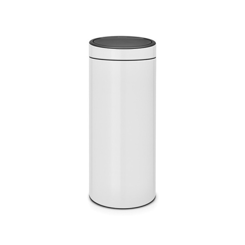 Бак Brabantia Touch Bin New мусорный, белый, 30 л на VALLES.TOP