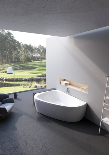 Ванна Ravak LoveStory II акриловая, ассиметричная, левая, белая, 196х139 см на VALLES.TOP