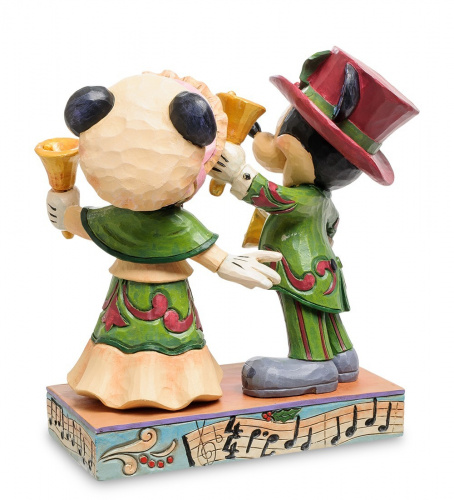 Фигурка Disney Traditions Микки и Минни Маус с колокольчиками (С Рождеством!) на VALLES.TOP