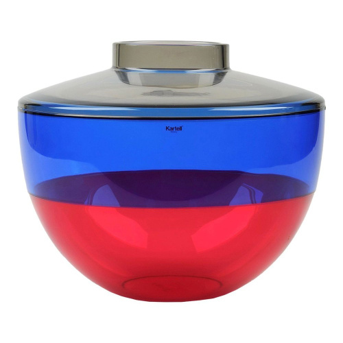 Ваза Kartell Shibuya красная/синяя на VALLES.TOP