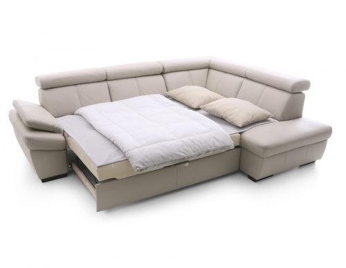 Диван Gala Collezione Salerno угловой в коже на VALLES.TOP