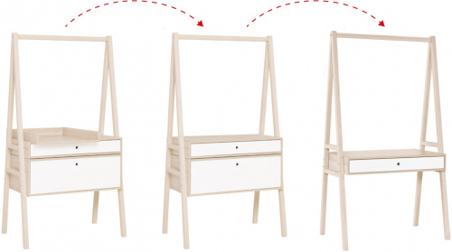 Комод VOX Spot с доской для пеленания на VALLES.TOP