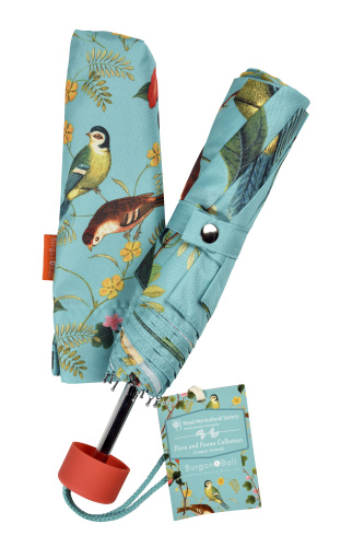 Зонт Burgon & Ball Flora and Fauna складной, механический на VALLES.TOP