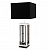 Лампа Eichholtz Blackrock настольная серебряная на VALLES.TOP