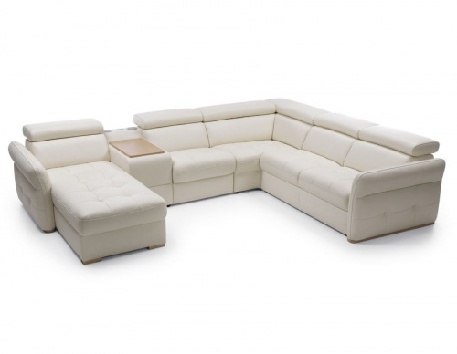 Диван Gala Collezione Massimo угловой в коже на VALLES.TOP