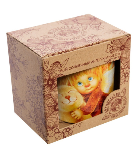 Кружка Artangels Ангел тепла и уюта, 350 мл на VALLES.TOP