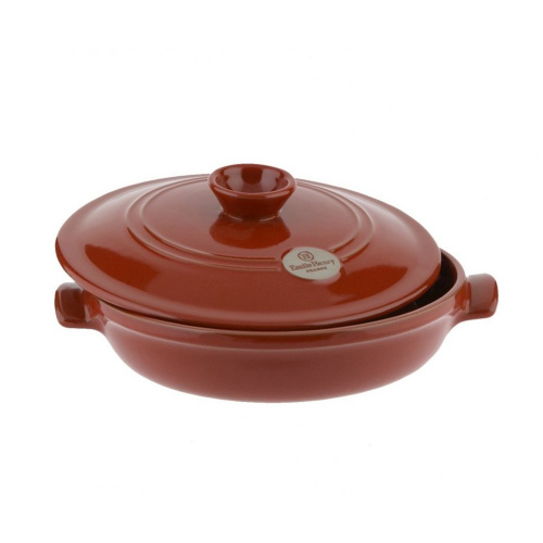 Кастрюля EMILE HENRY Flame для тушения, диаметр 29,5 см, 3,2 л на VALLES.TOP