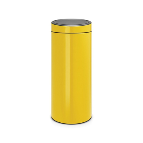 Бак Brabantia Touch Bin New мусорный, желтая маргаритка, 30 л на VALLES.TOP