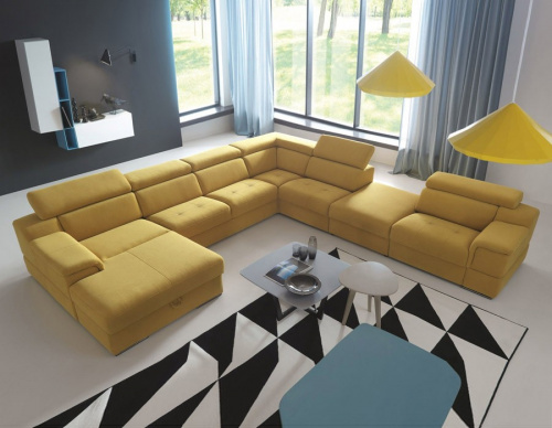 Диван Gala Collezione Luciano модульный в ткани на VALLES.TOP