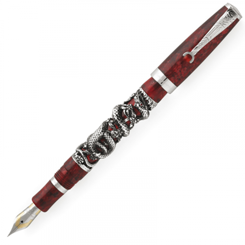 Ручка Montegrappa Eternal bird Phoenix gold M перьевая на VALLES.TOP