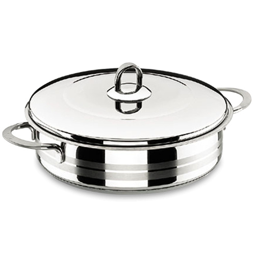 Сотейник LACOR Luxe с крышкой и 2 ручками, диаметр 24 см, 3 л на VALLES.TOP