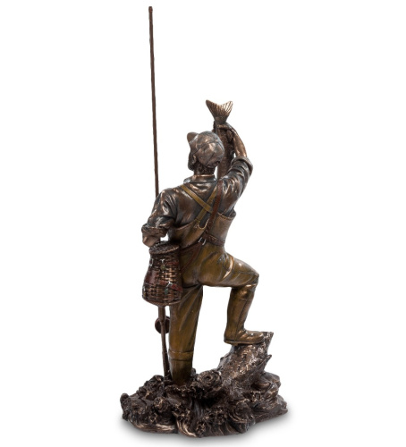 Статуэтка Veronese Рыболов WS-435 на VALLES.TOP
