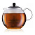 Чайник Bodum Assam заварочный со стеклянной ручкой, черный, 1,5 л на VALLES.TOP