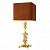 Лампа Eichholtz Abruzzo настольная коричневая на VALLES.TOP