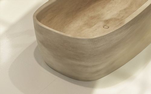 Ванна Viva Lusso Coletta Sandstone каменная, отдельностоящая, песочная на VALLES.TOP