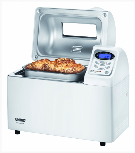 Хлебопечка Unold 68511 Backmeister Extra белая на VALLES.TOP
