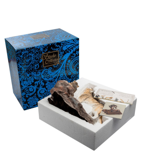 Статуэтка Veronese Волк с детенышем WS-708 на VALLES.TOP