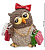 Фигурка-сова The Comical World of Stratford Шопоголик RV-546 на VALLES.TOP