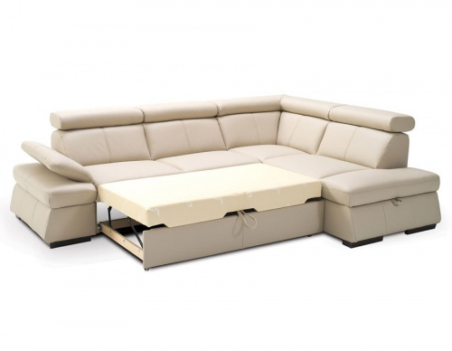 Диван Gala Collezione Malpensa угловой в натуральной коже на VALLES.TOP