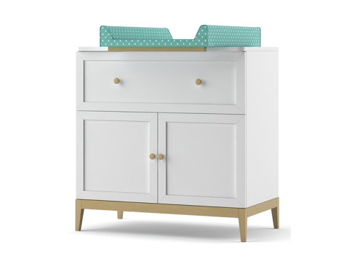 Комод Timoore Elle 2-дверный, с 1 ящиком на VALLES.TOP