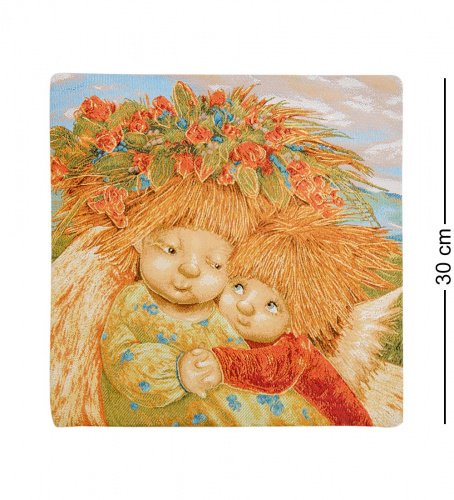 Наволочка Artangels Мамино сердце, гобеленовая, 30х30 см на VALLES.TOP