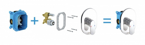 Смеситель Ravak Chrome CR 066.00 рычажный, латунный, хром на VALLES.TOP