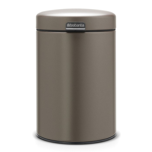 Бак Brabantia newicon мусорный, настенный, платиновый, 3 л на VALLES.TOP