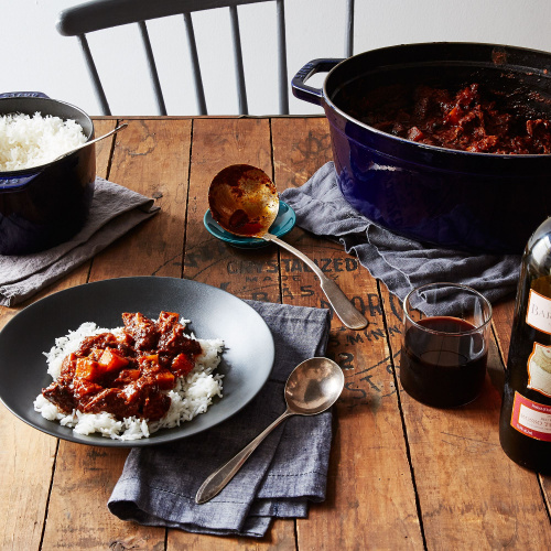 Сотейник STAUB с крышкой, диаметр 28 см на VALLES.TOP