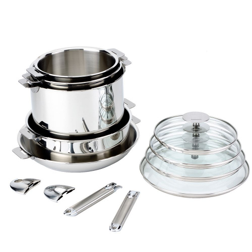 Сотейник CRISTEL Casteline removable handle без ручек, диаметр 26 см, 4,5 л на VALLES.TOP